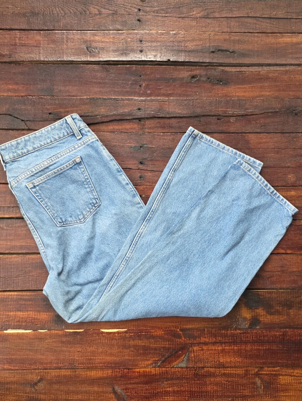 L.L. Bean Classic Straight Fit Women Jeans Size 14P